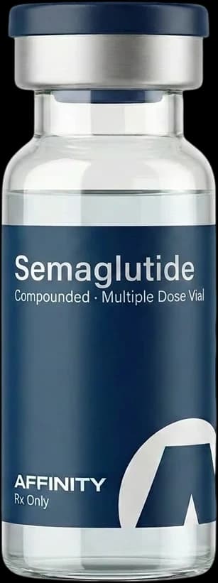 Affinity compounded Semaglutide vial
