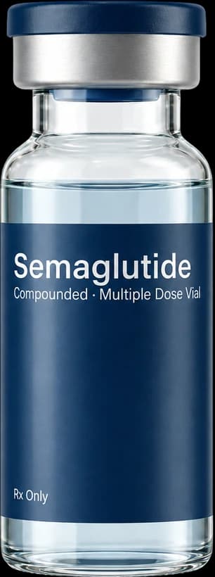 Compounded Semaglutide vial