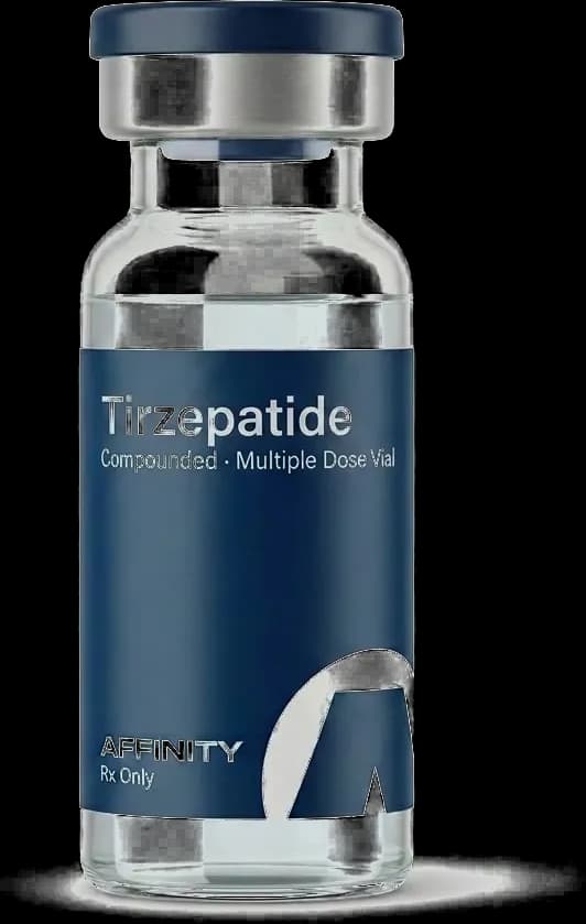 Compounded Tirzepatide vial